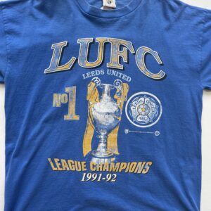 Leeds United 91/92 league champions T
