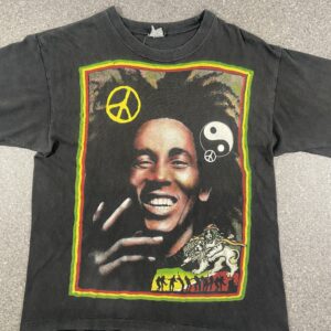 “Bob Marley” single stitch “rasta” T